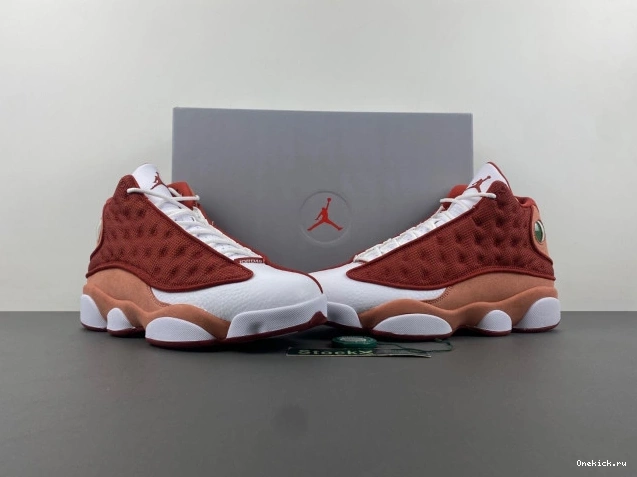 One Kick 13 Dune Air DJ5982-601 Red Jordan 0708